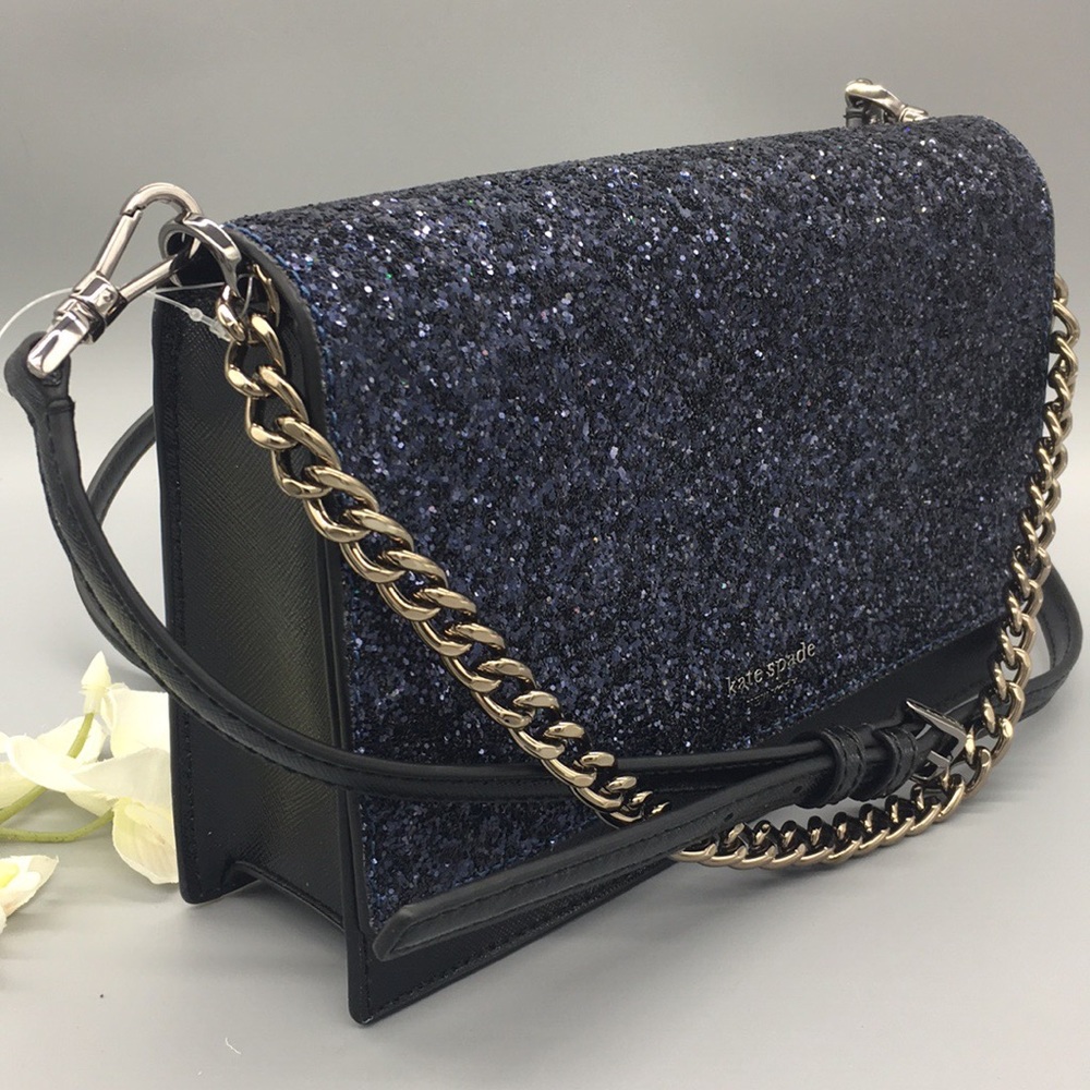 Kate Spade Convertible Crossbody Cameron Glitter - Picture 2 of 8